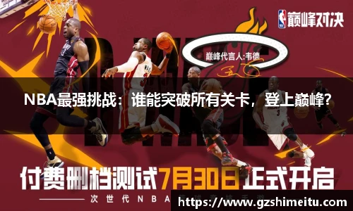 NBA最强挑战：谁能突破所有关卡，登上巅峰？